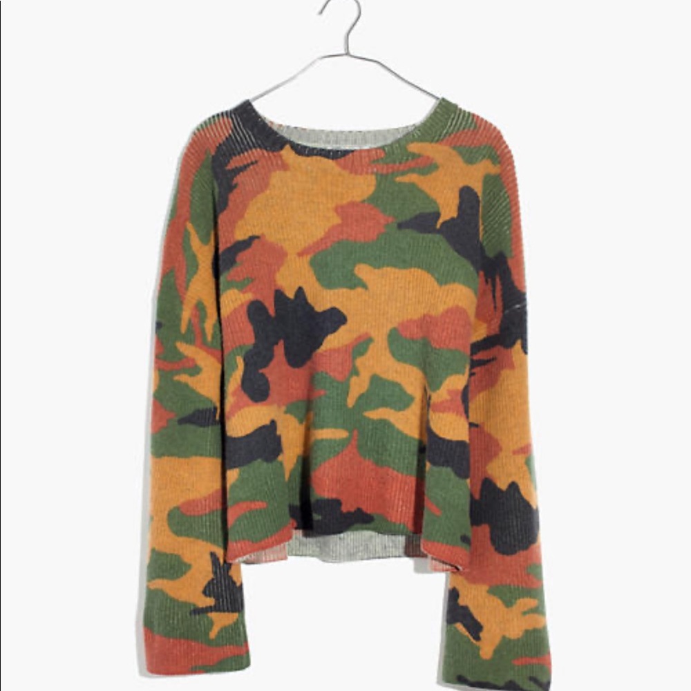 Madewell Camo sweater